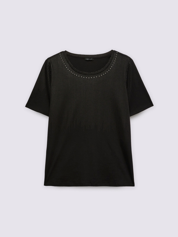T-shirt in jersey di cotone