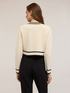 Cardigan with contrasting colour edges image number 1