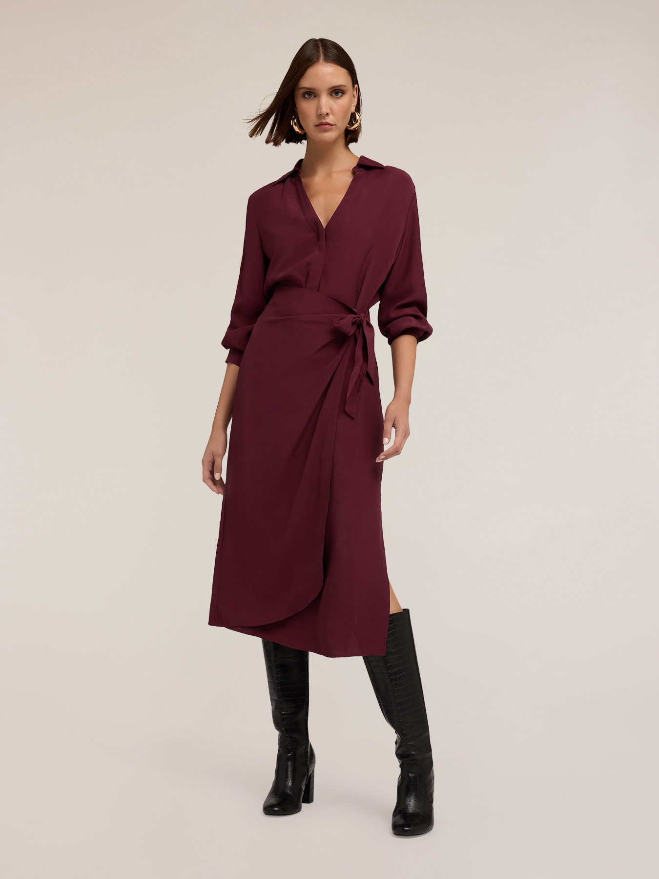 Vestido cruzado image number 2