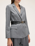 Wide belt with Double Love buckle image number 2