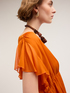 Blusa con arricci e rouches image number 3