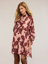 Floral dress in crepe image number 3