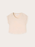 Blouse with twisted trim image number 3