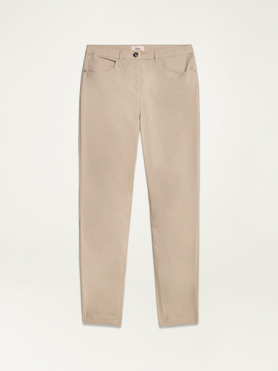 Pantalon en coton mélangé