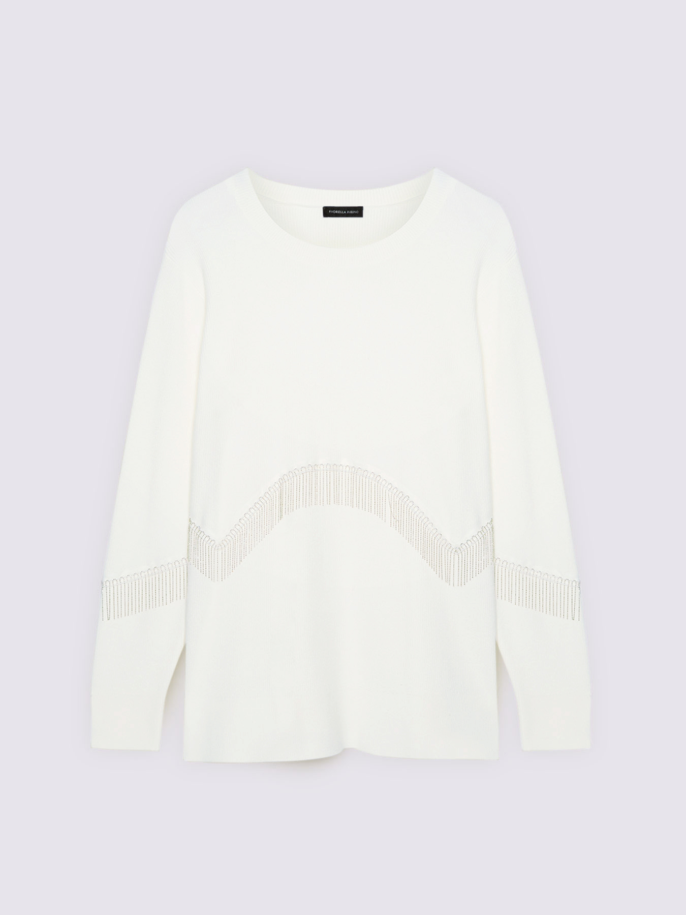 Pullover mit Fransendetail image number 5