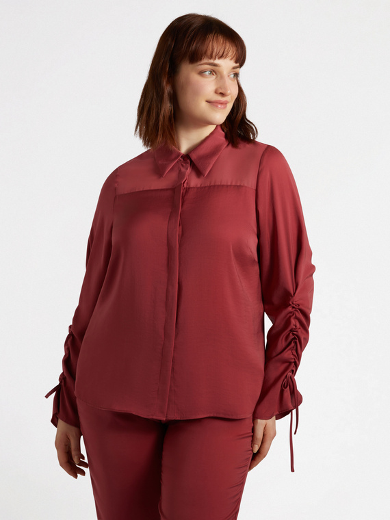 Satin shirt