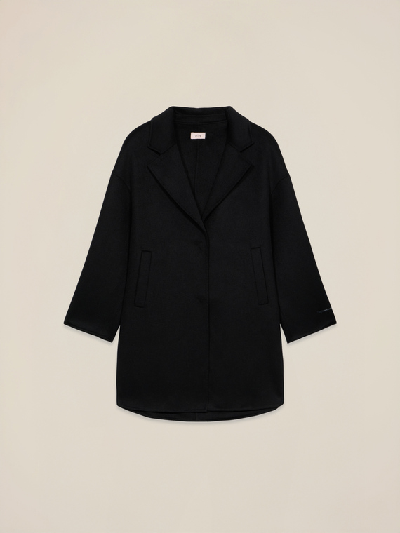 Manteau en laine mélangée