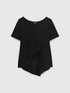 T-shirt with gather image number 4