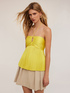 Plissiertes Satin-Top image number 2