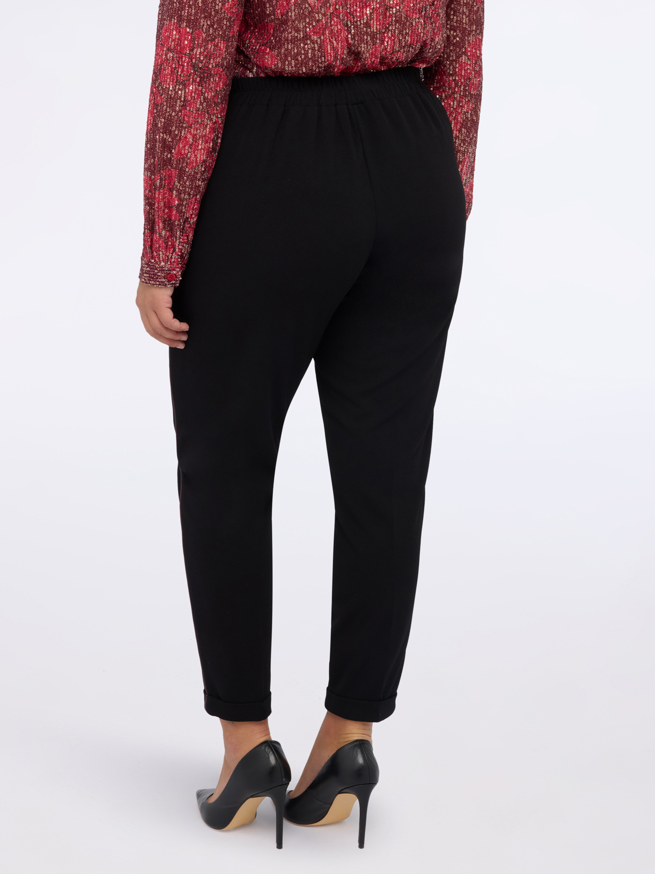 Joggers with side piping image number 1