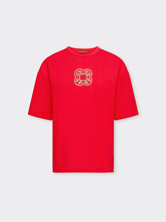 T-shirt with Monogram embroidery