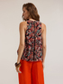 Ethnic print top image number 1