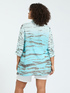 Faded animal print shirt image number 1