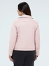 Biker-Daunenjacke mit asymmetrischem Verschluss image number 1