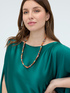 Schultertuch aus Satin mit asymmetrischem Design image number 4