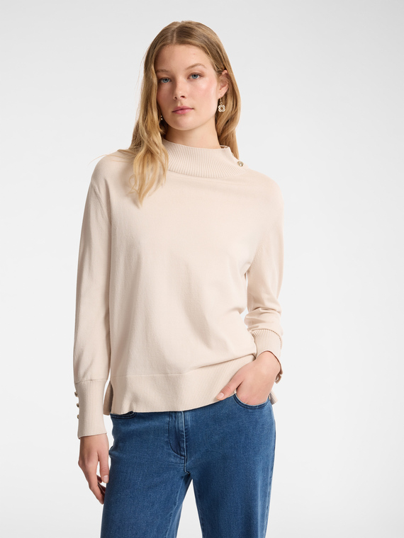 Buttoned jumper