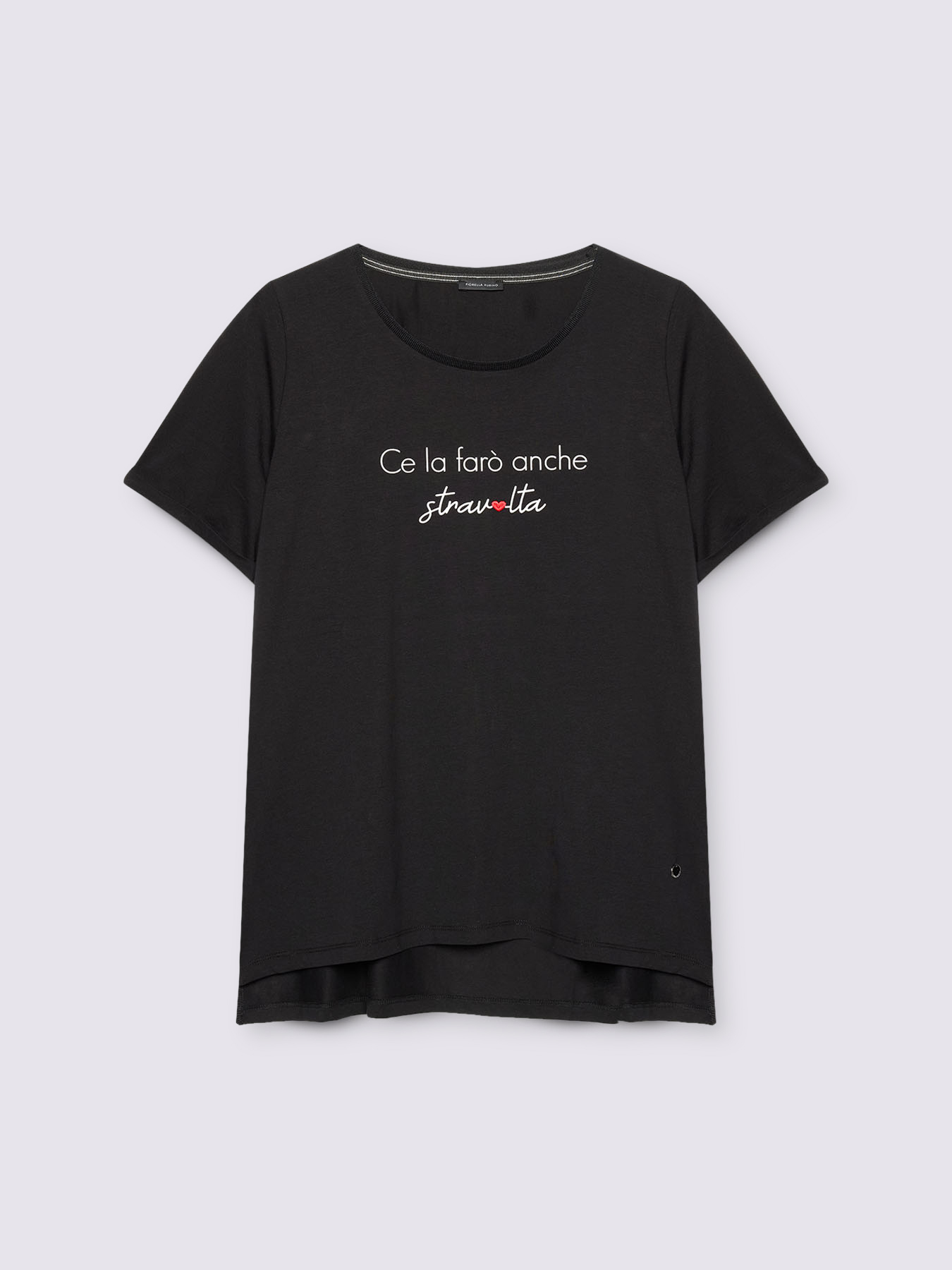 T-shirt en jersey avec inscription amusante image number 4