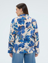 Viscose floral print shirt image number 1