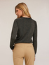 Maglia con cut-out misto lurex image number 1