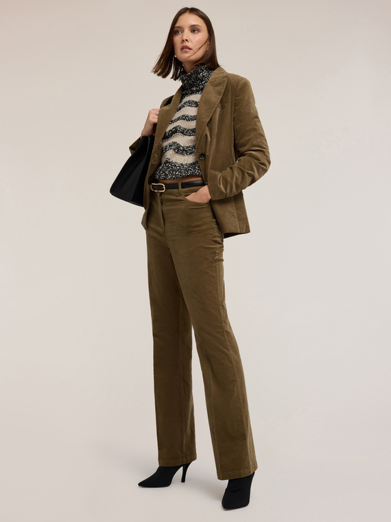 Cotton corduroy blazer