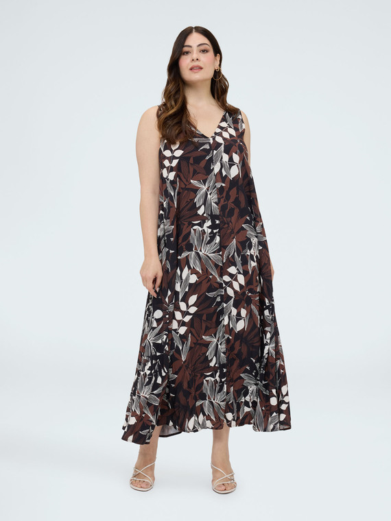 Vestido modelo Free con estampado
