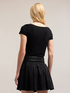 T-shirt con arricci image number 1