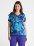 Maglia con davanti floreale image number 3