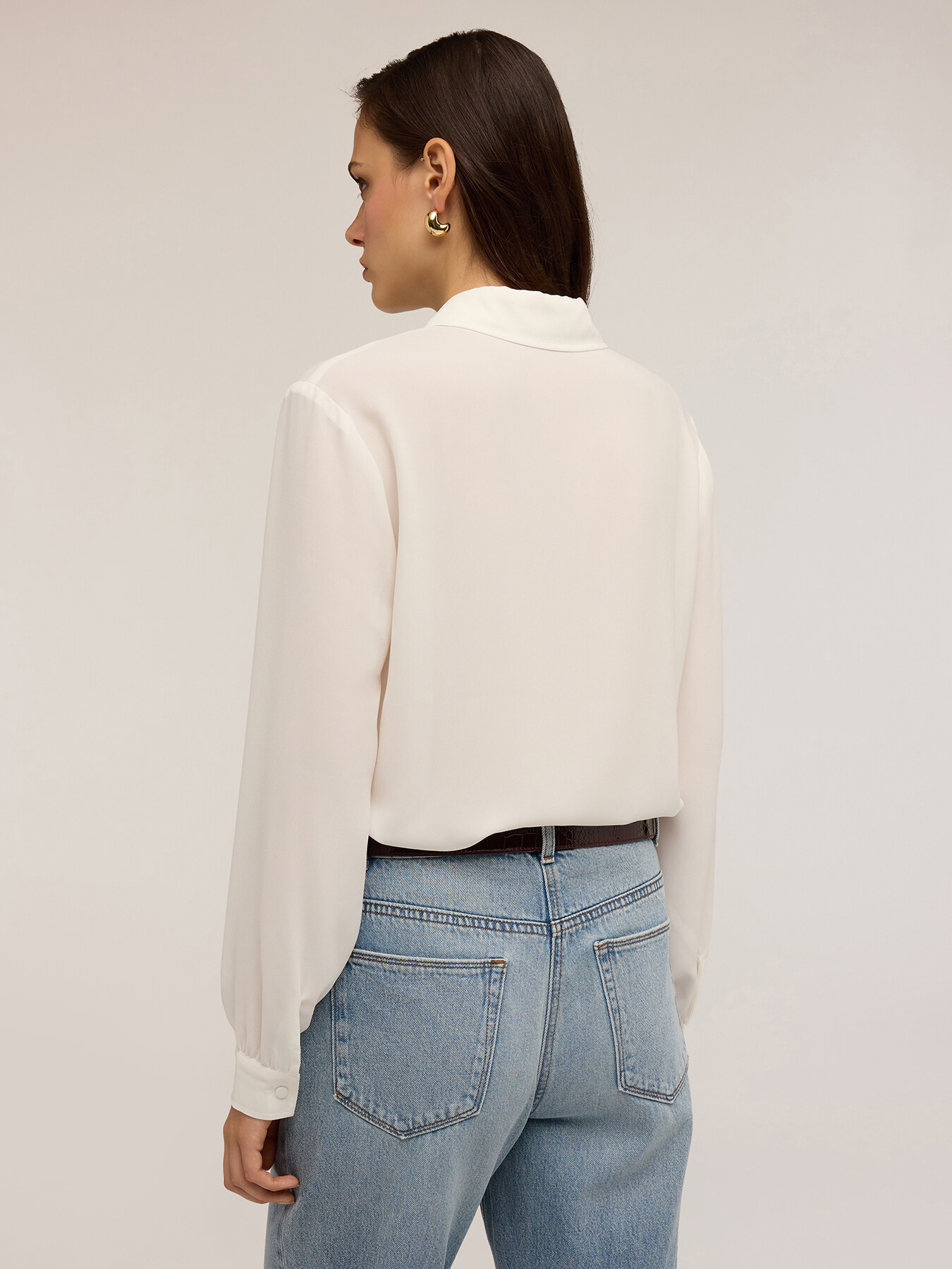 Chemise avec boutons recouverts image number 1