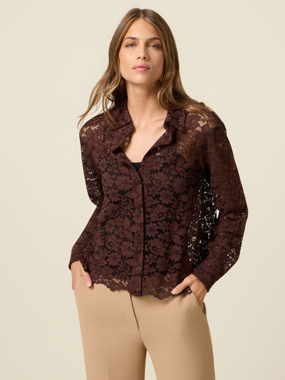 Camicia in pizzo