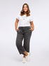Jeans cropped lavaggio stone washed image number 6