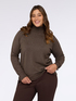 Viscose blend turtleneck sweater image number 0