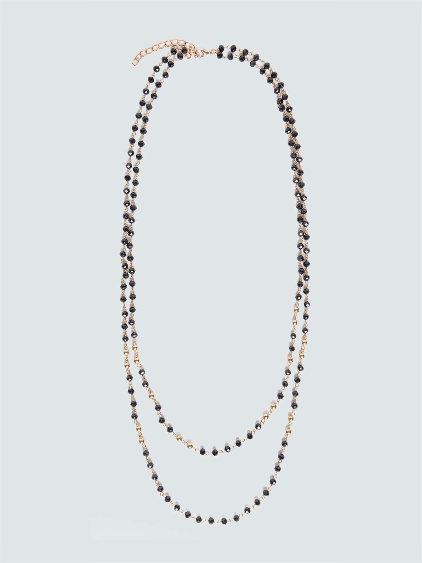Collier avec broche fleur en tulle image number 2