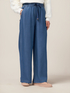 Palazzo-Hose aus Tencel mit Denim-Effekt image number 3