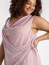Lurex top with draping image number 3