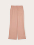 Pantaloni palazzo in envers satin image number 3