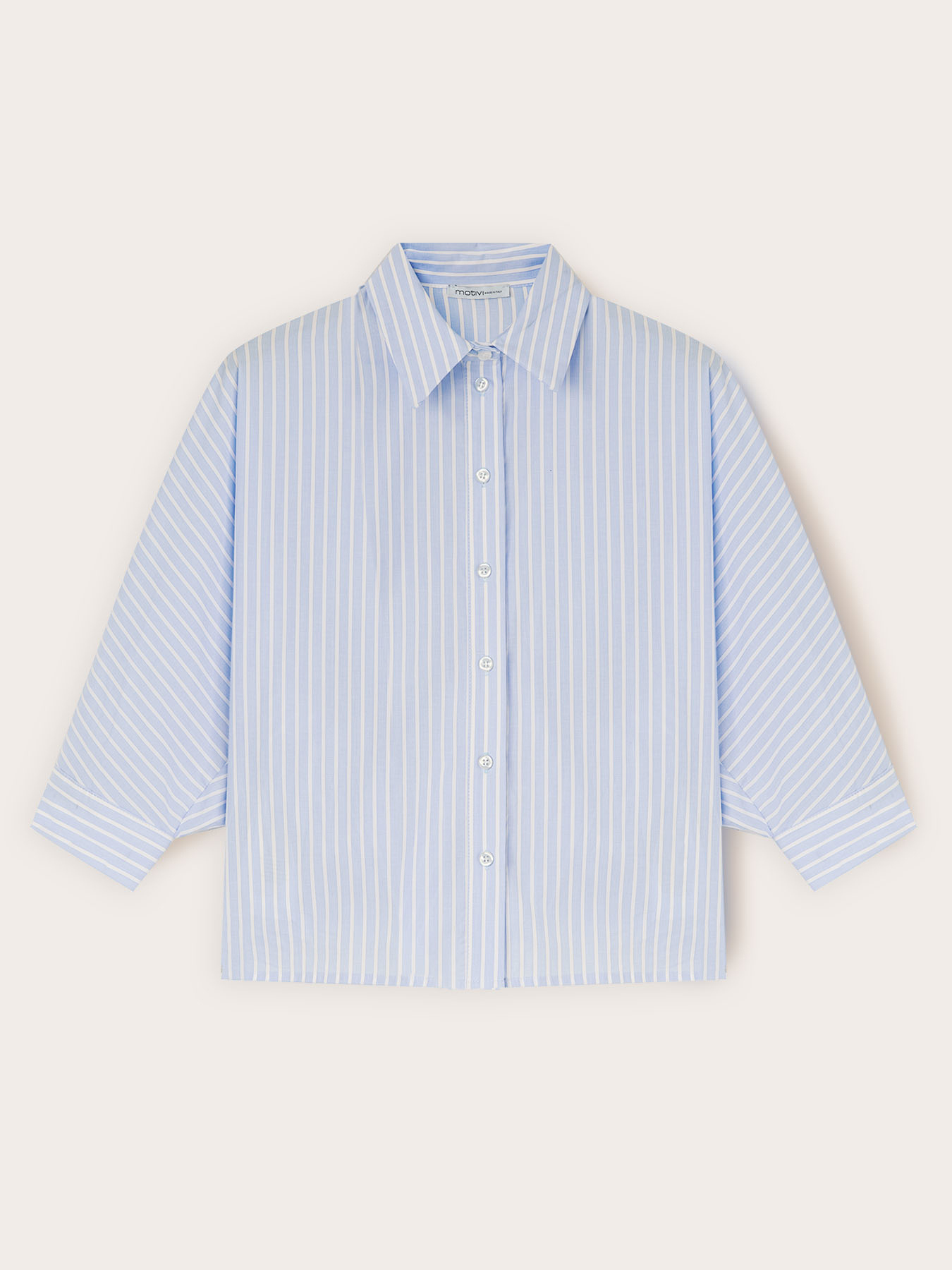 Camicia over a righe image number 4