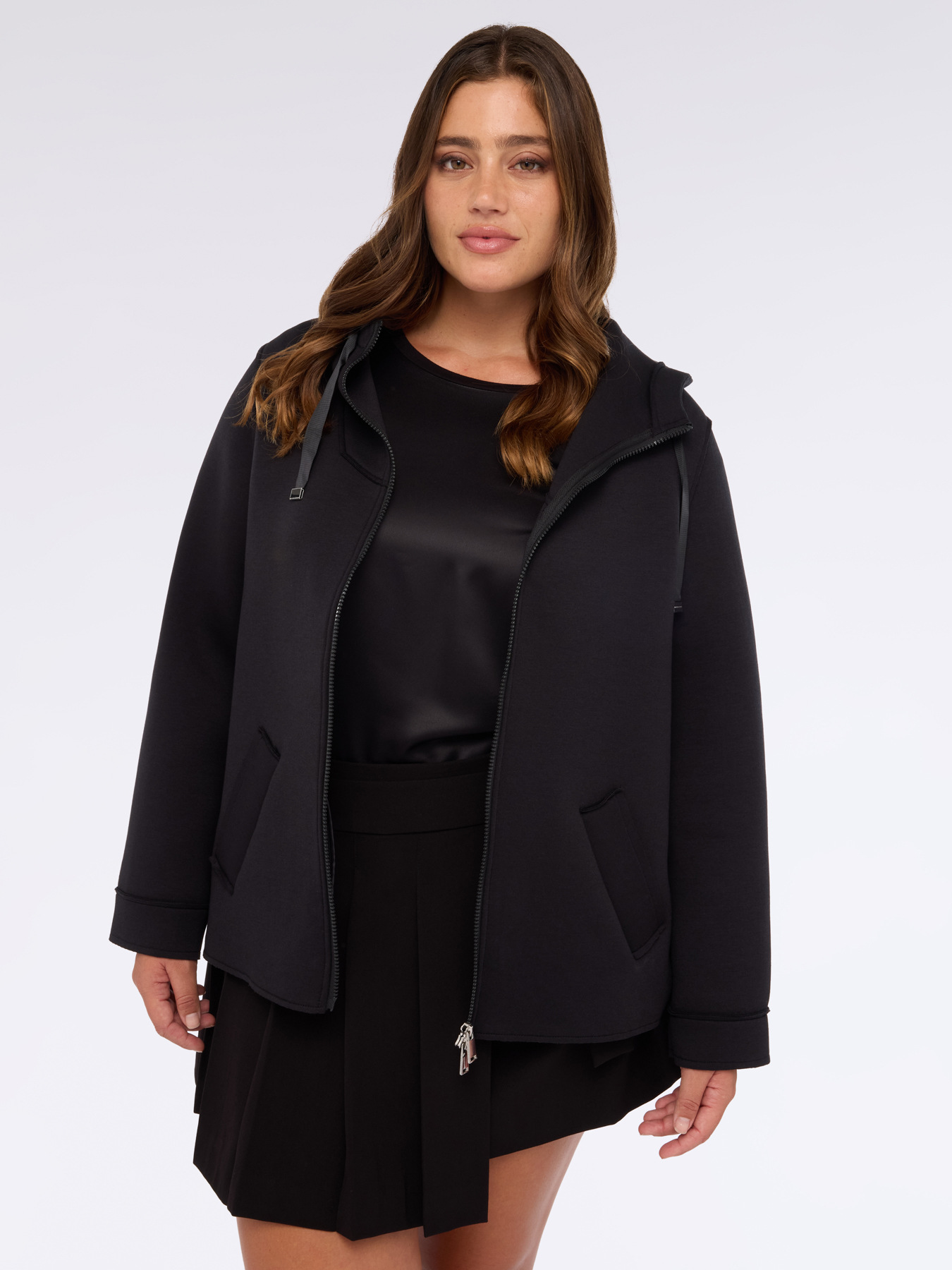 Veste en n&eacute;opr&egrave;ne avec plastron amovible image number 6