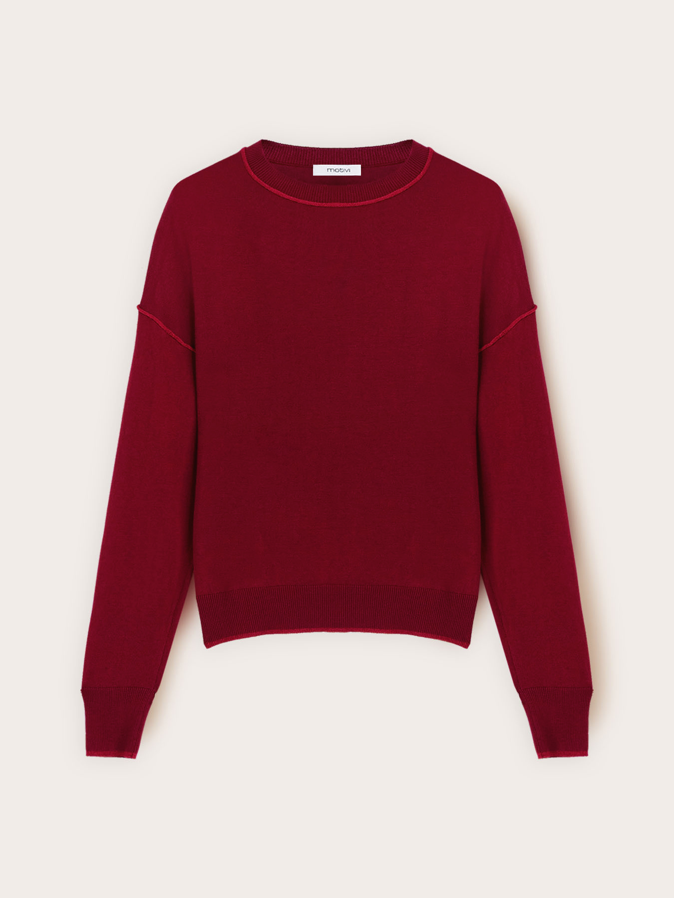 Silk blend sweater image number 4