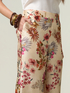 Pantalon palazzo en satin fantaisie image number 2