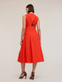 Chemisier dress with pockets image number 1
