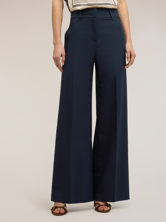 Palazzo pants in polyviscose