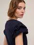 T-shirt with flounce sleeves image number 2