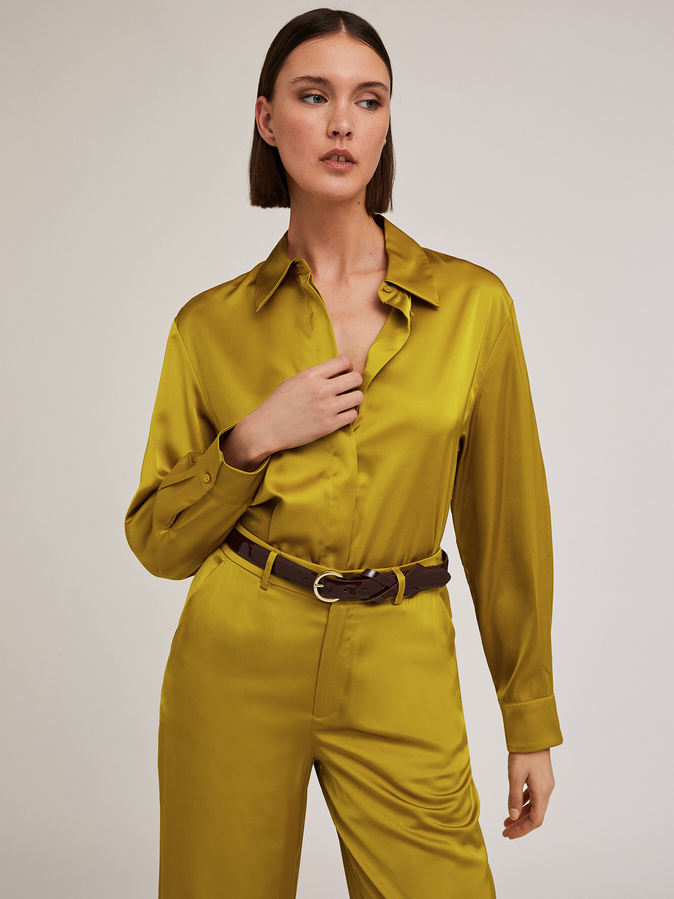Camicia satin image number 0