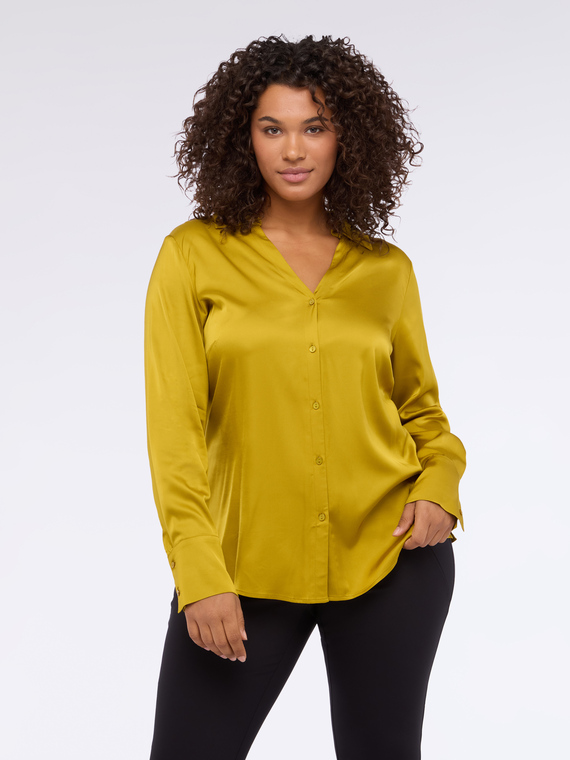 Viscose satin shirt