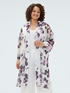 Kaftan aus Georgette mit Blumendruck image number 0