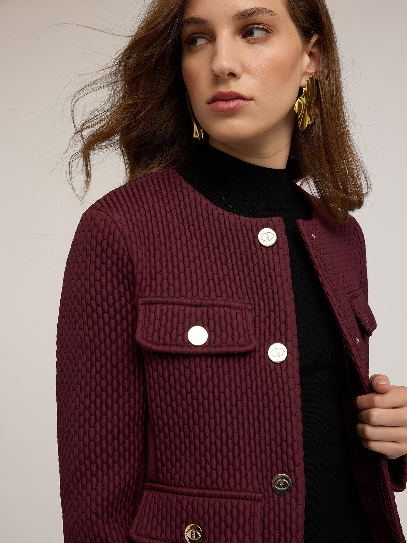 Chaqueta acolchada de neopreno image number 3