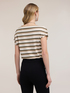 Lurex striped T-shirt image number 1
