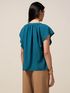 Blusa de manga corta de viscosa image number 1