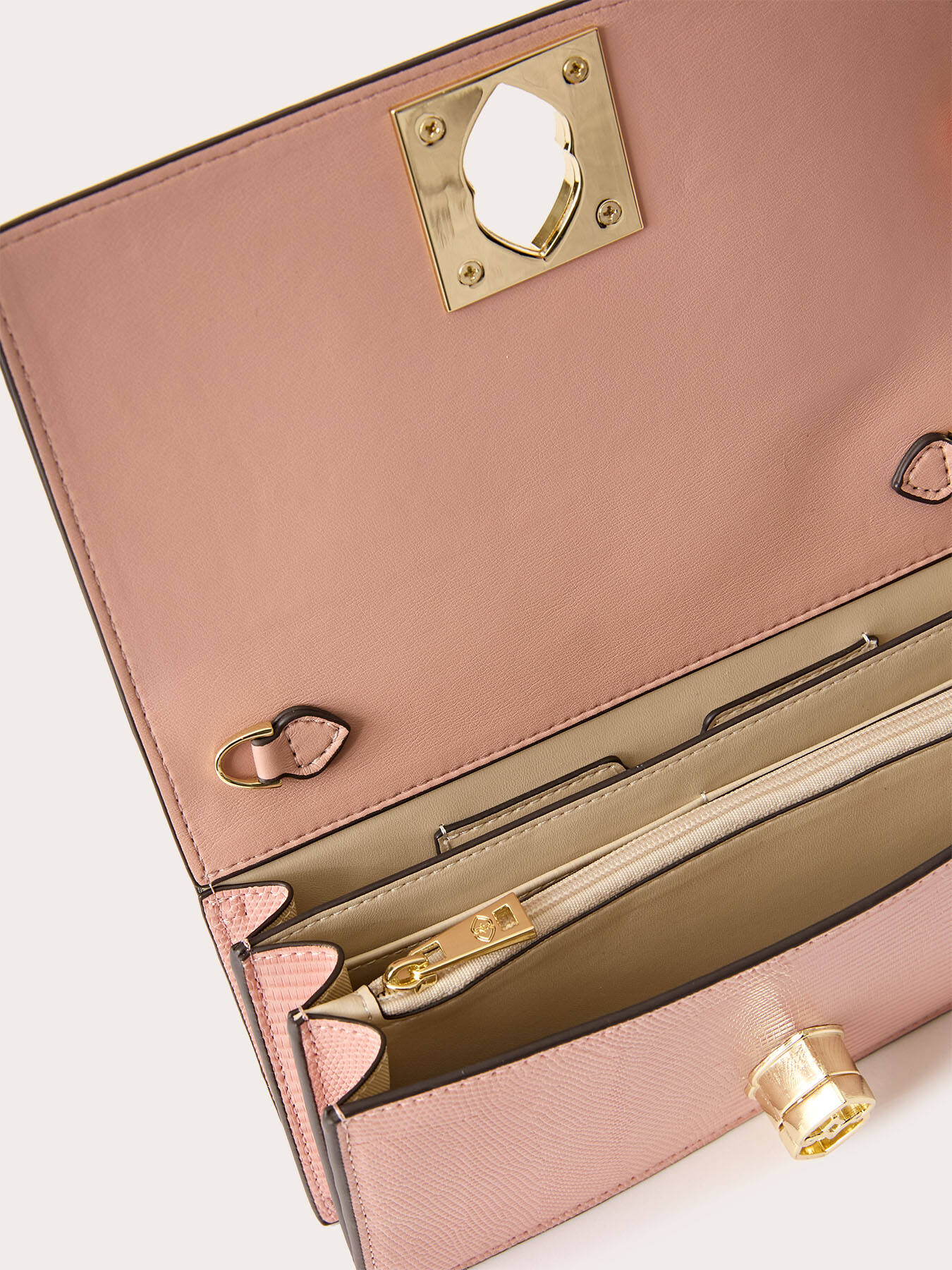 Geantă Wallet cu efect de reptilă image number 4