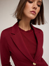 Unlined blazer in milano stitch image number 3